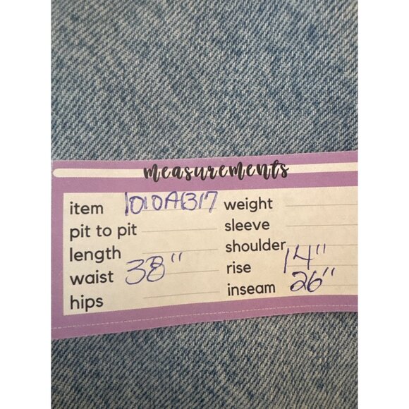 ZARA Womens Size 12/14 Light Blue Relaxed Fit Jeans 100% Cotton - Picture 14 of 15